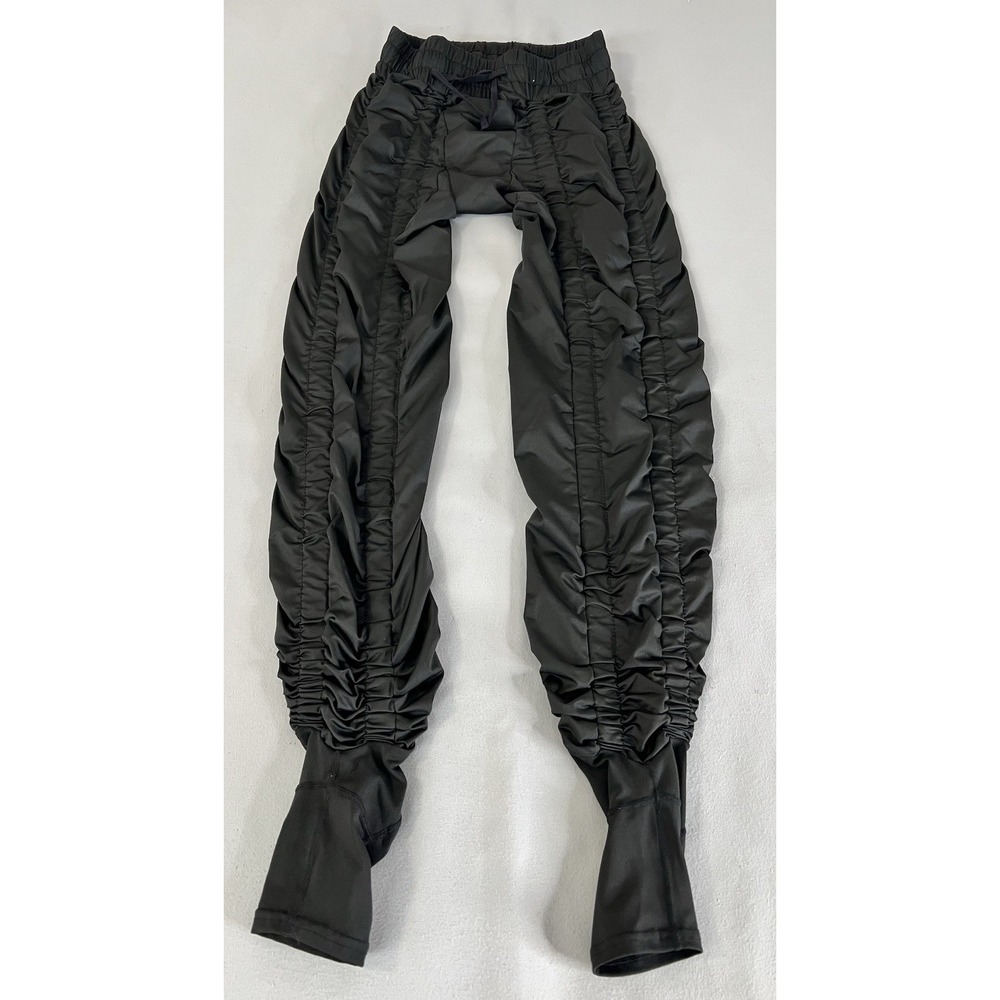 AGOGIE Women's‎ +40 Built in Resistance Training Black Workout Pants Size XXL